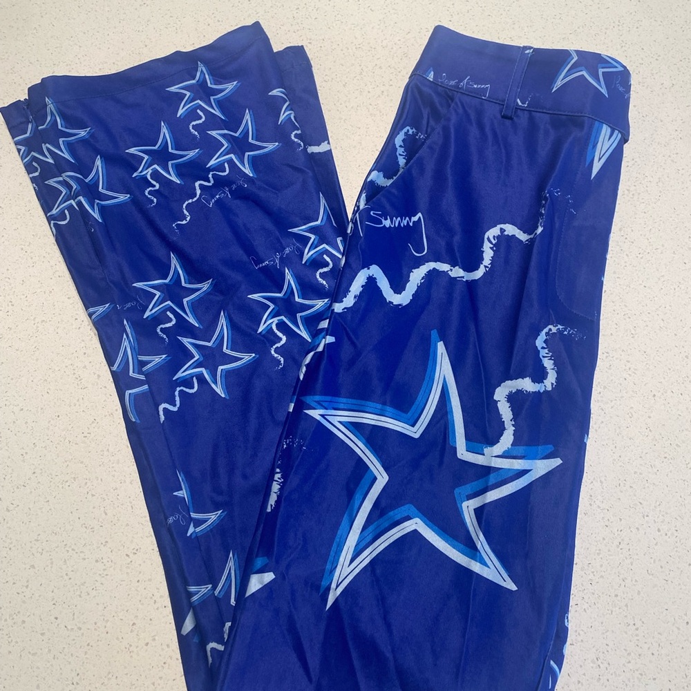 House of Sunny Star Print Pants